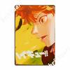 Haikyu Hinata Poster Metal Plaque Wall Mural Printing Home Wall Decor Tin Sign Poster