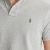 Polo Ralph Lauren Solid Color Logo Embroidered Slim Fit Short Sleeve Polo Shirt Men tops Gray MNPOKNI1N821126-020