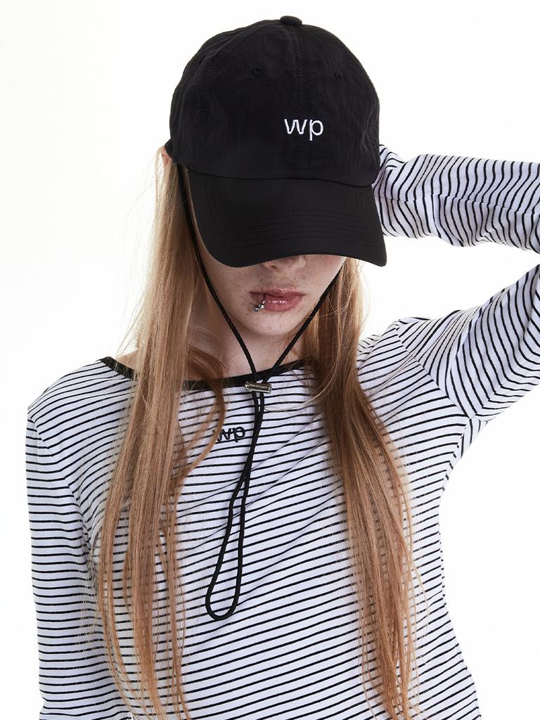 Holpeipeo Nylon String Ball Cap (Black)