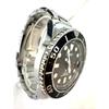 Used Solar watch/analog/stainless steel/BLK/SLV/SS/V157-0BT0
