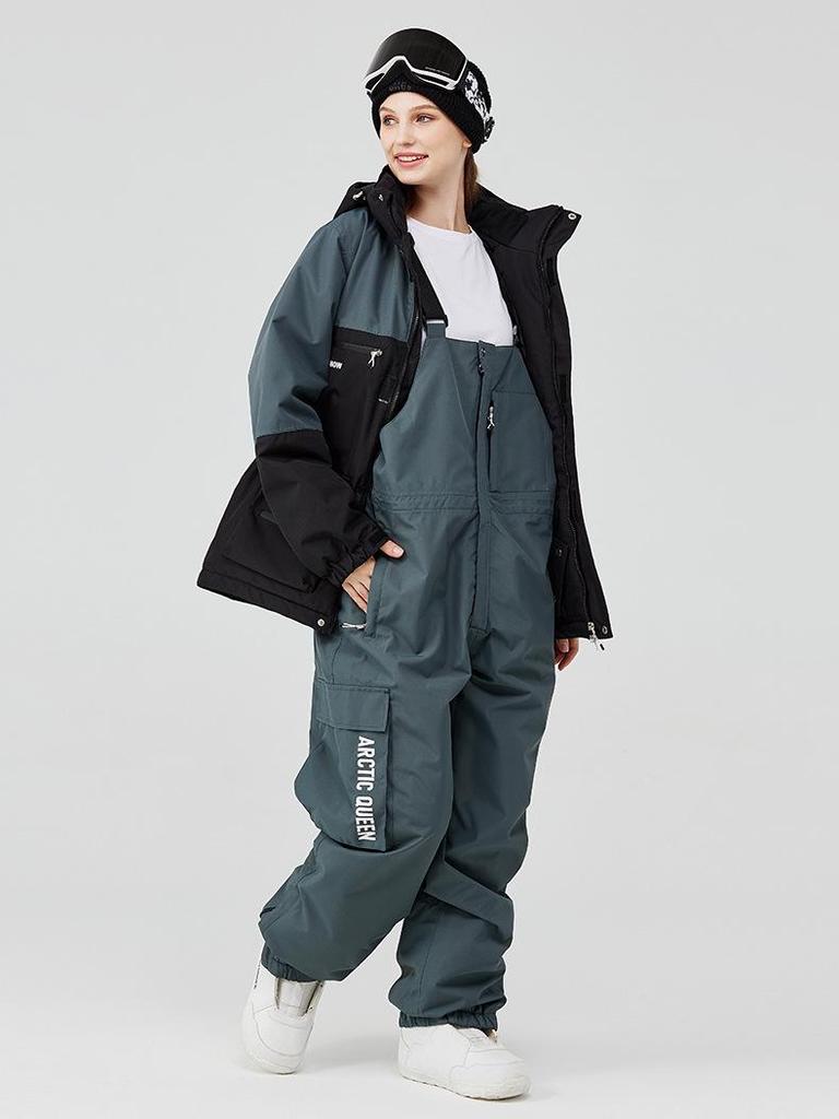 Unisex Winter Ski Suit: Jacket & Pants Set for Outdoor Skiing & Snowboarding