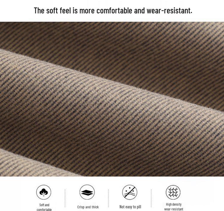 Women's Elastic High-Waisted Velvet-Lined Trousers – Ideal for Middle-Aged and Elderly, Autumn/Winter