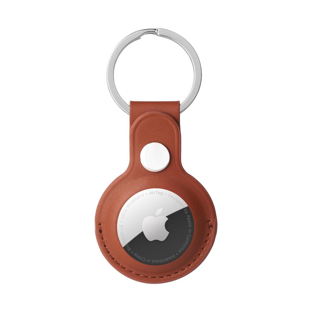Leather Anti-Lost Protective Case for Apple AirTag 1/2