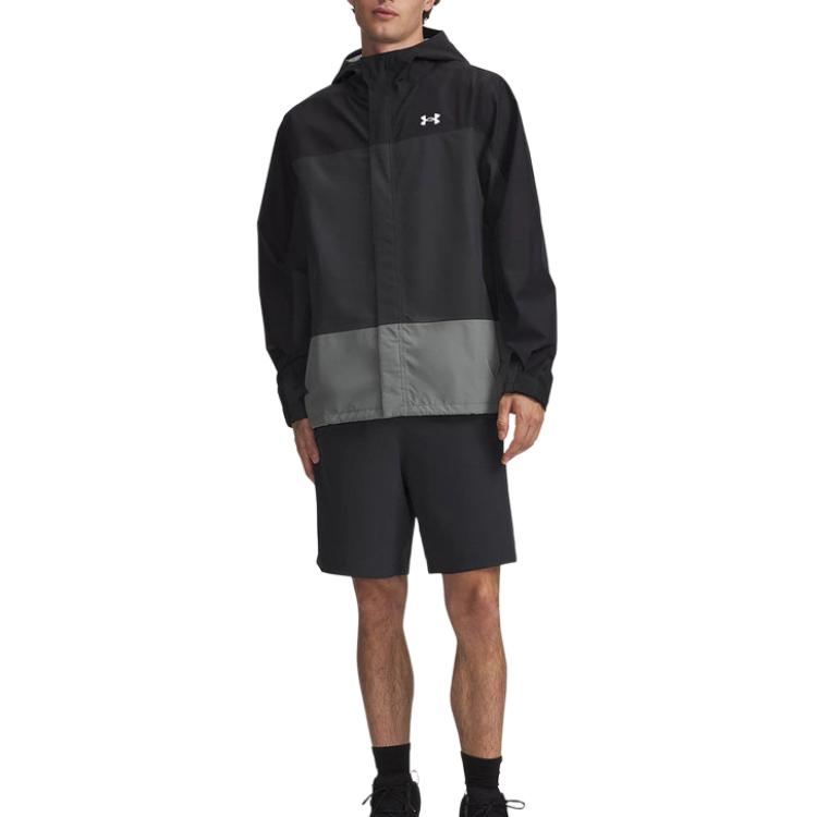 Under Armour Outdoor Sports Hooded Windbreaker Jacket Men jackets 6009584-001