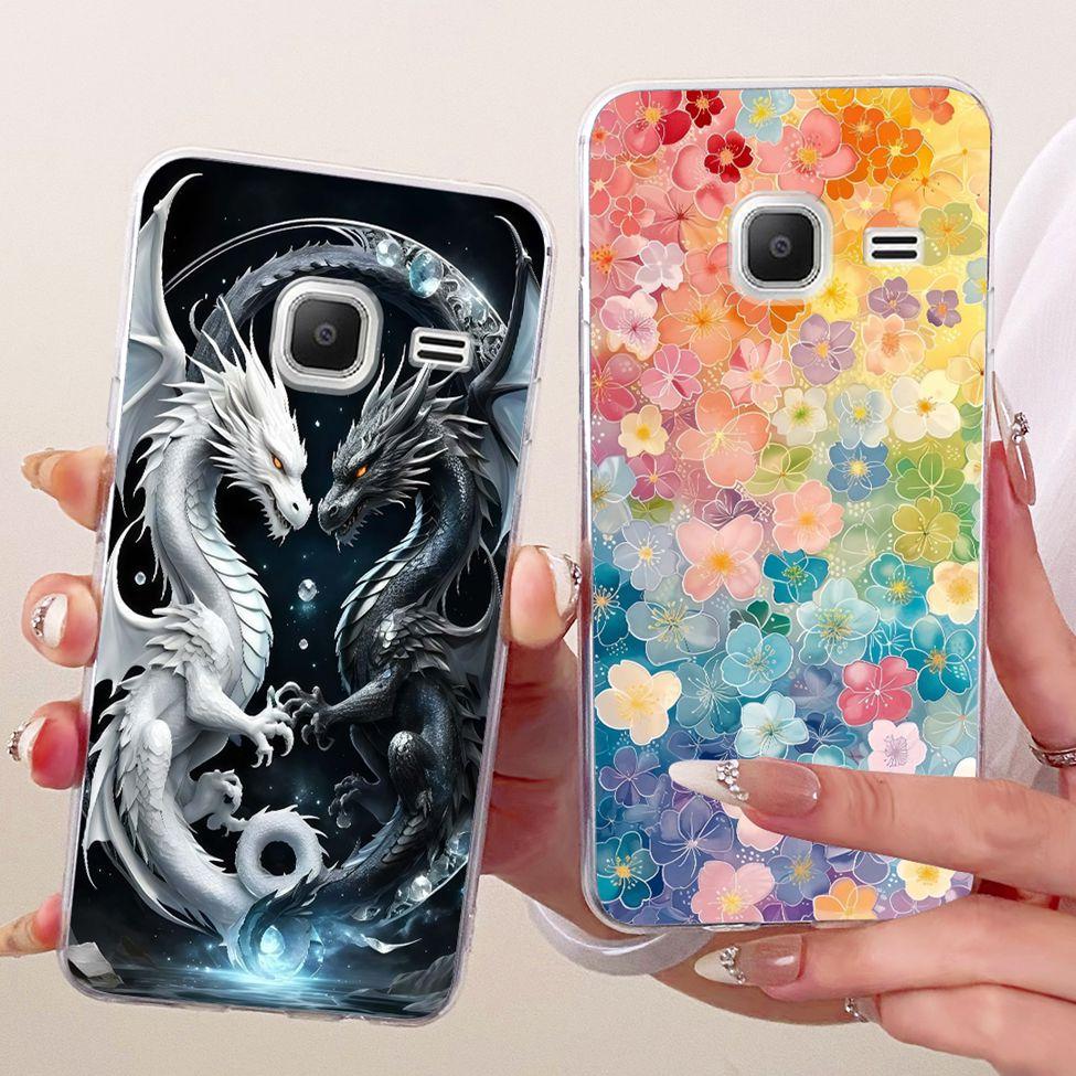 For Samsung Galaxy J1 mini Clear Case Aesthetic Luxury Cute Fashion Funny Painted Casing For Samsung J1 mini SM-J105B SM-J105H
