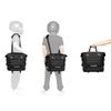 1/2 Motorcycle Accessories Frame Crash Bars Bag SaddleBag 20L Universal Side Rear Seat Bag Pack Travel Motorbike Luggage Storage