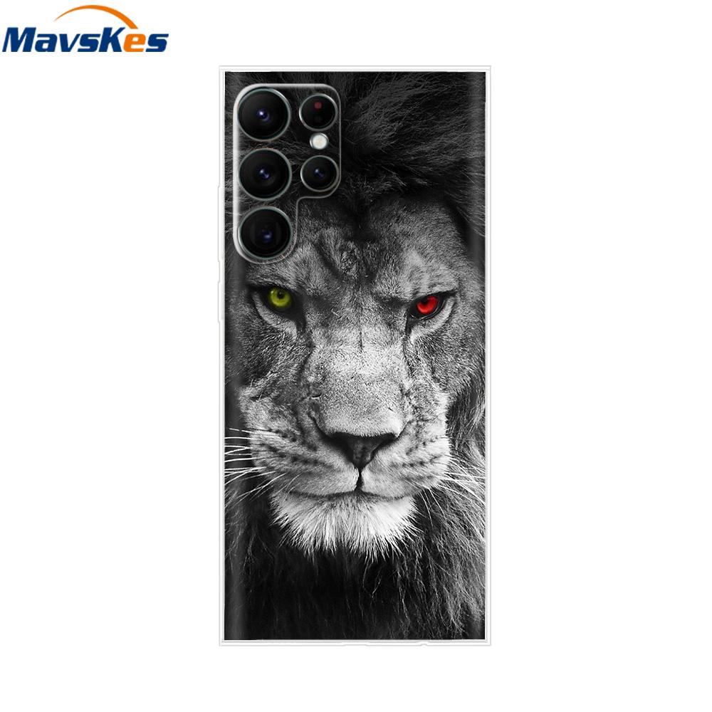 For Samsung Galaxy S22 Case S22 Ultra Transparent TPU Soft Silicon Cover For Samsung S22 Plus GalaxyS22+ Back Cases Phone Bumper