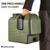 20L Camping Water Container Large Capacity Emergency Water Jug with Spigot & Hand Sanitizer Jar Plastic Water Storage Bucket