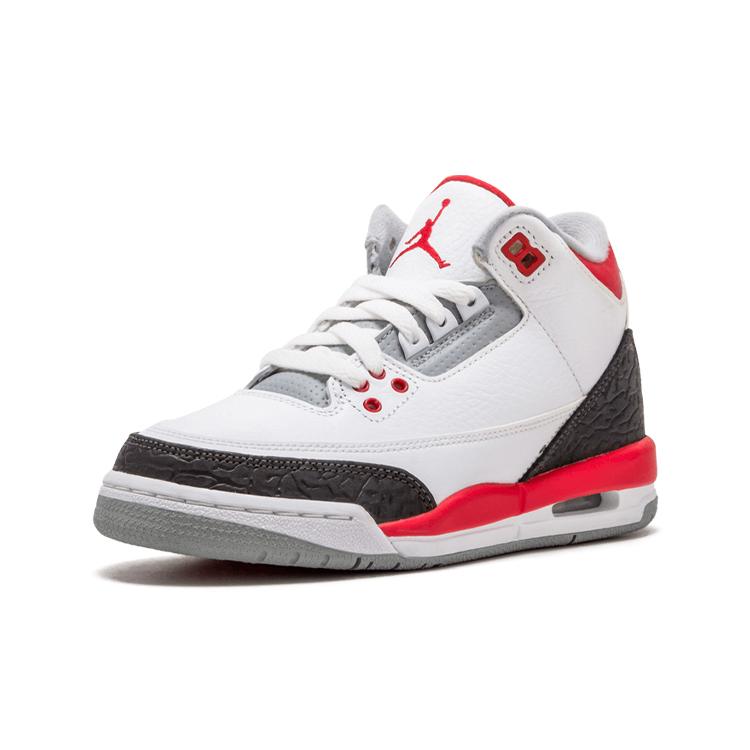 New JORDAN 3 Retro Fire Red 2013 GS 398614-120