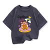 Summer New Trend Capybara Printing Cute Childrens ShortSleeved TShirt Cute Comfortable Versatile Boy and Girl TShirt