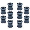 FregocS Bicycle Chainwheel Chain Ring Black Bolt Nut Convenient Set