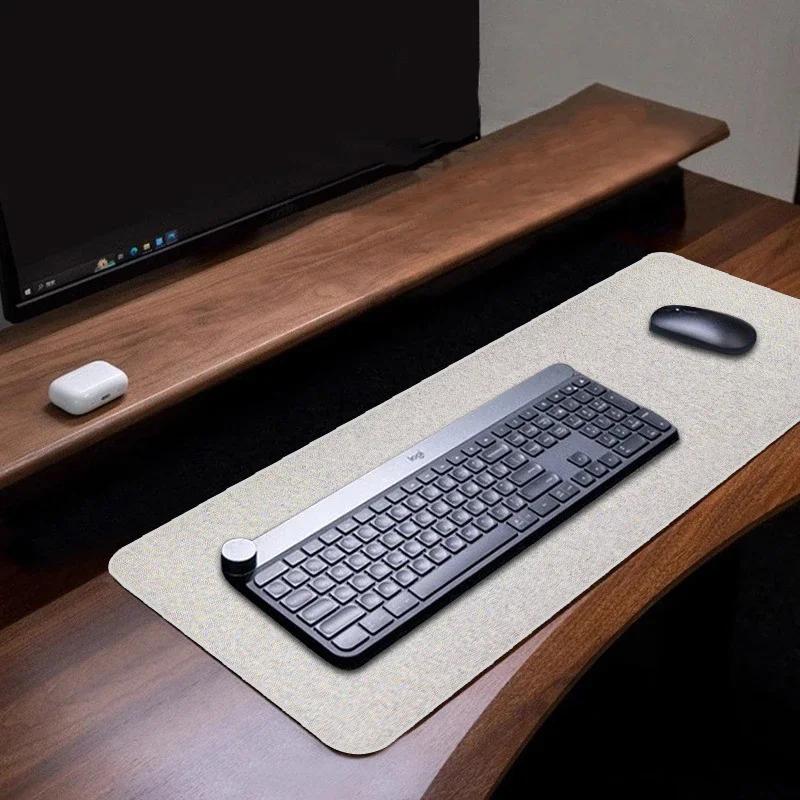 Baumwolle und Leinen Gummi XXL Mauspad Gaming Mauspad Große Schreibtischunterlage Gaming PC Schreibtischunterlage Computer Schreibtischunterlage Gaming Mauspad