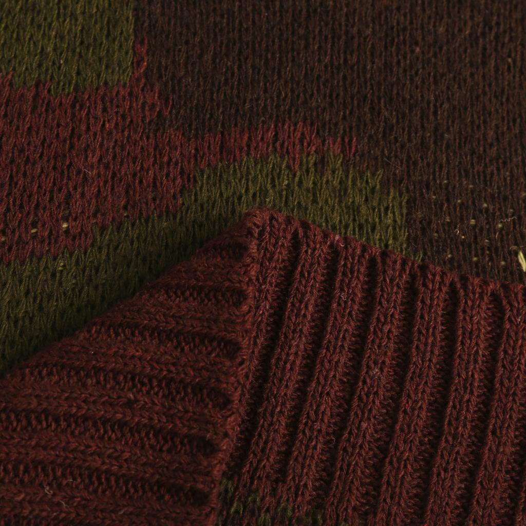 Men's Button-down Lapel Cardigan Jacket Slim Fit Outerwear Knitted Sweater