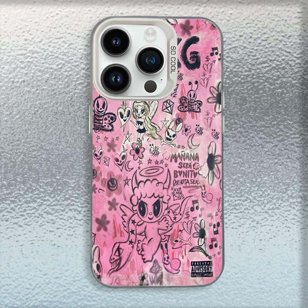 K-Karol G Manana Sera Bonito Phone Case For iPhone 16,15,14,13,12,11,Mini,Pro,MAX White Matte Shockproof Cover