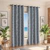 Blackout Curtain Vintage Floral Eyelet Bedroom Living Room Small Fresh Style