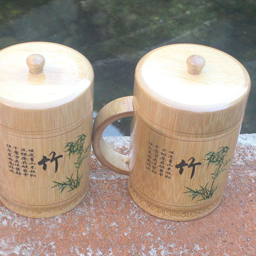 

Chinese Bamboo Water Cup Material Tea Cup Coffee Mug Lightweight Portable Bamboo Teaware for Home Office Daily Use other