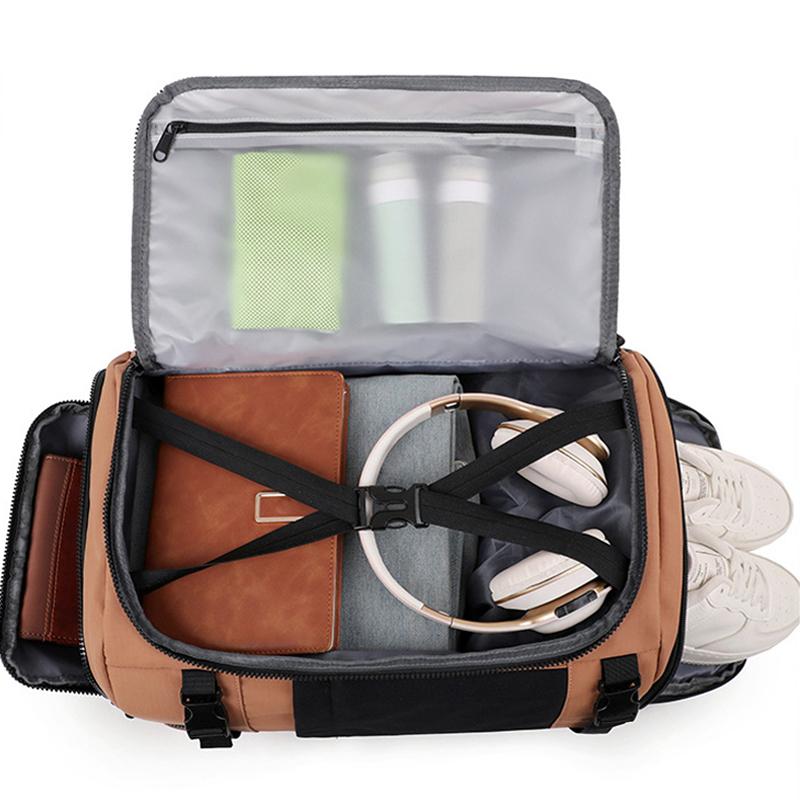 Fashion Business Backpack Men and Women Large-capacity Travel Cabin Bag Decompression Expansion Outdoor Backpack