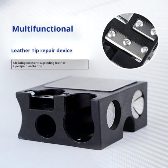 Snooker Køspiss Reparasjonsverktøy Multifunksjonelt Biljard Køspiss Skraper Former Poleringsverktøy Lufterverktøy Profesjonelt Biljardtilbehør