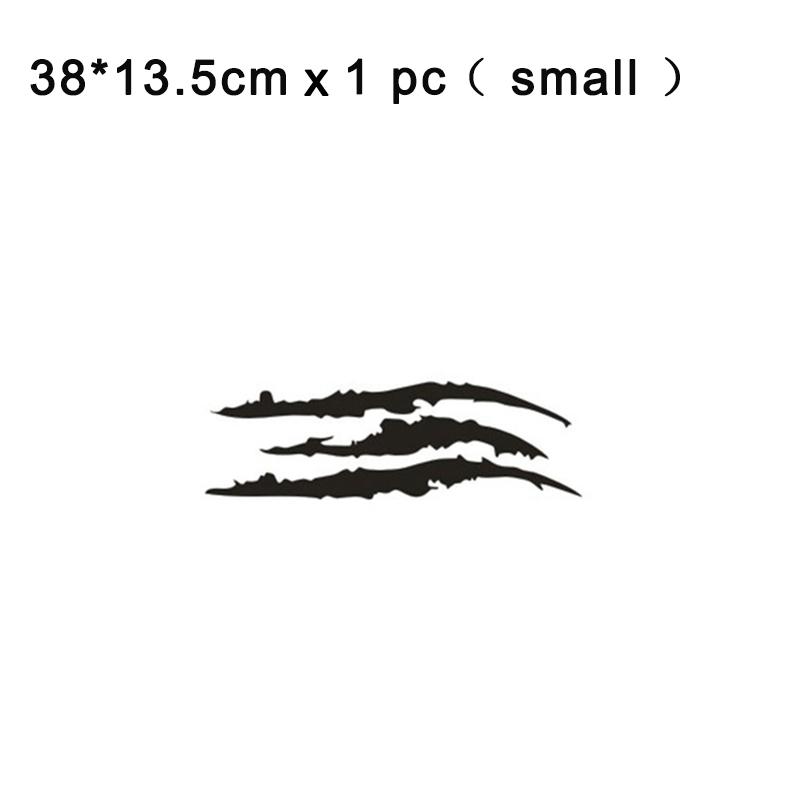 Lustiger Autoaufkleber Reflektierend Monsterkralle Kratzstreifen Markierungen Kratzer Vinyl Aufkleber Auto Scheinwerfer Karosserie Dekor Aufkleber