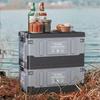 Outdoor Folding Storage Box, Multipurpose Organizer Box, Portable Large-capacity Camping Box, Car Trunk.