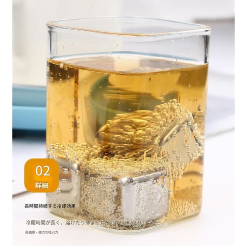 Duwanlhridh Titanium Ice Packs, Ice Cubes, Ice Balls, No-Melt Ice, Rapid Cooling, Reusable, Long-Lasting Cold, Perfect for Cocktails, Juice, Whiskey,