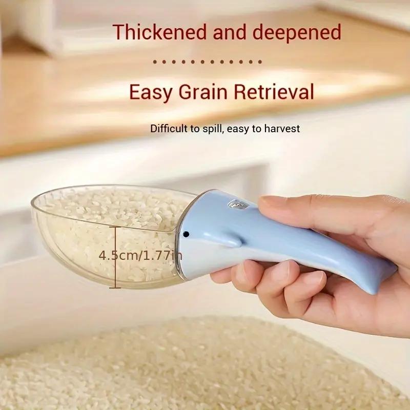 1 STÜCK Multifunktionale Kleiner Wal Reis Schaufel Desodorierend Insektensicher Getreide Messlöffel Küche Haushalt Reis Schaufel Haustier Löffel