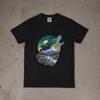 Howling Wolf Vintage Graphic Shirt, Retro Wolf Moon Tee, Wild and Free Nature Apparel, Grey Wolves Lover Gift, Oversized Comfort Colors® Top