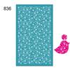 Silk Screen Stencils for Polymer Clay 29 Styles Silk Screen Printing Tool for Polymer Clay Stamp Embosser Earring Jewelry Making