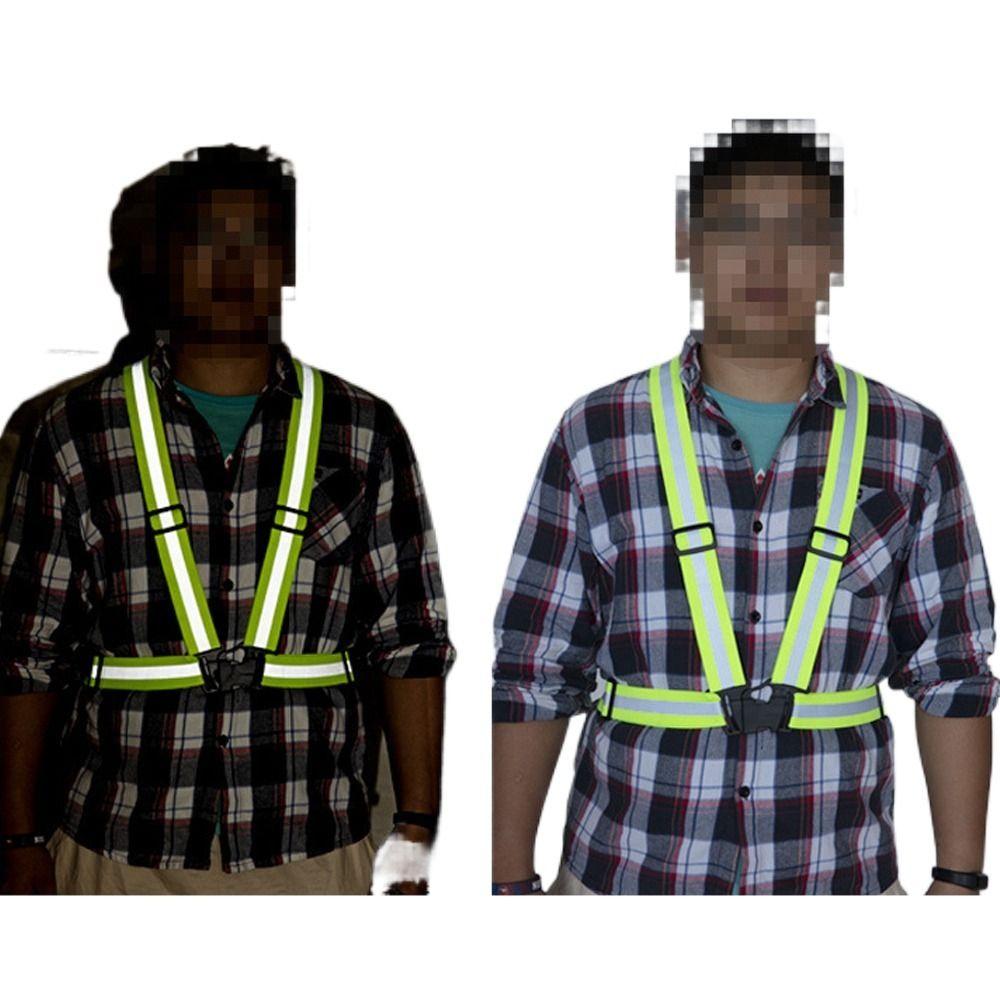 Sichtbarkeitswarnung Nachtarbeit Für Laufen Reflektierende Sicherheitsjacke Reflektierende Weste Herren Arbeitskleidung