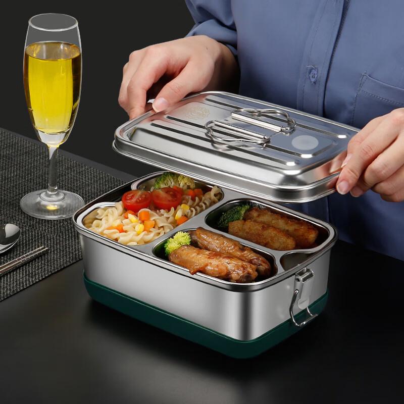 Shengjia 304 Stainless Steel Divided Lunch Box