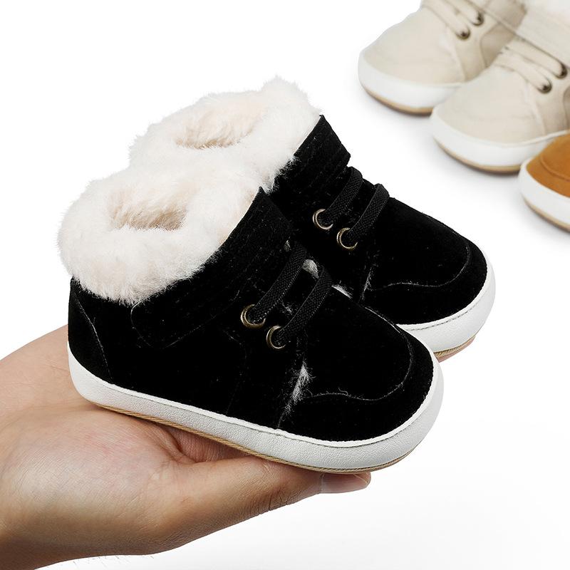 Winter-Wanderschuhe für Jungen, Baby-Pre-Step-Schuhe, Babyschuhe für Neugeborene