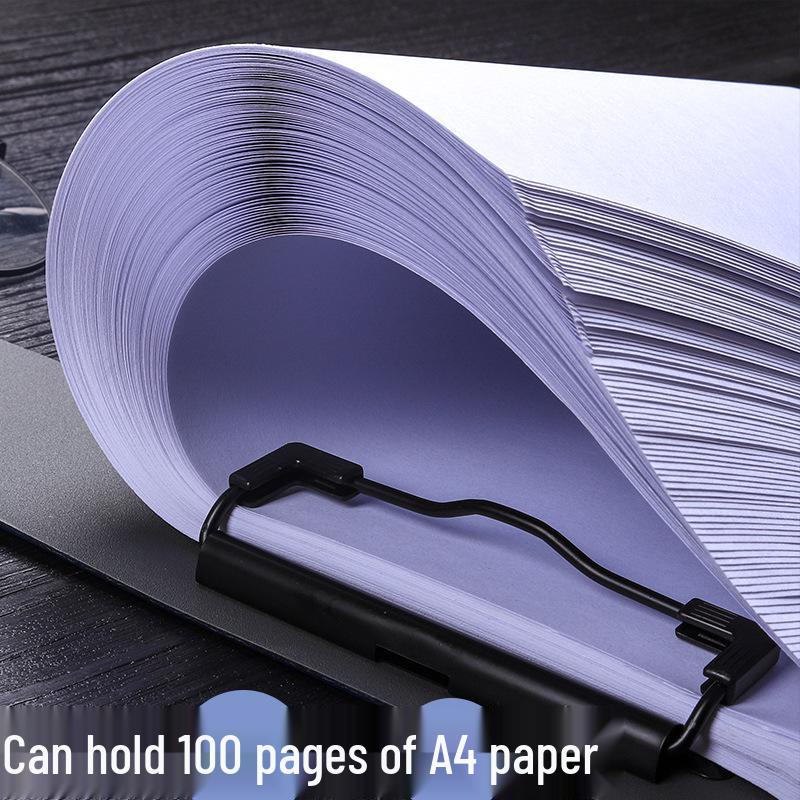 A4 Horizontal Plastic Clipboard for Students and Office Use