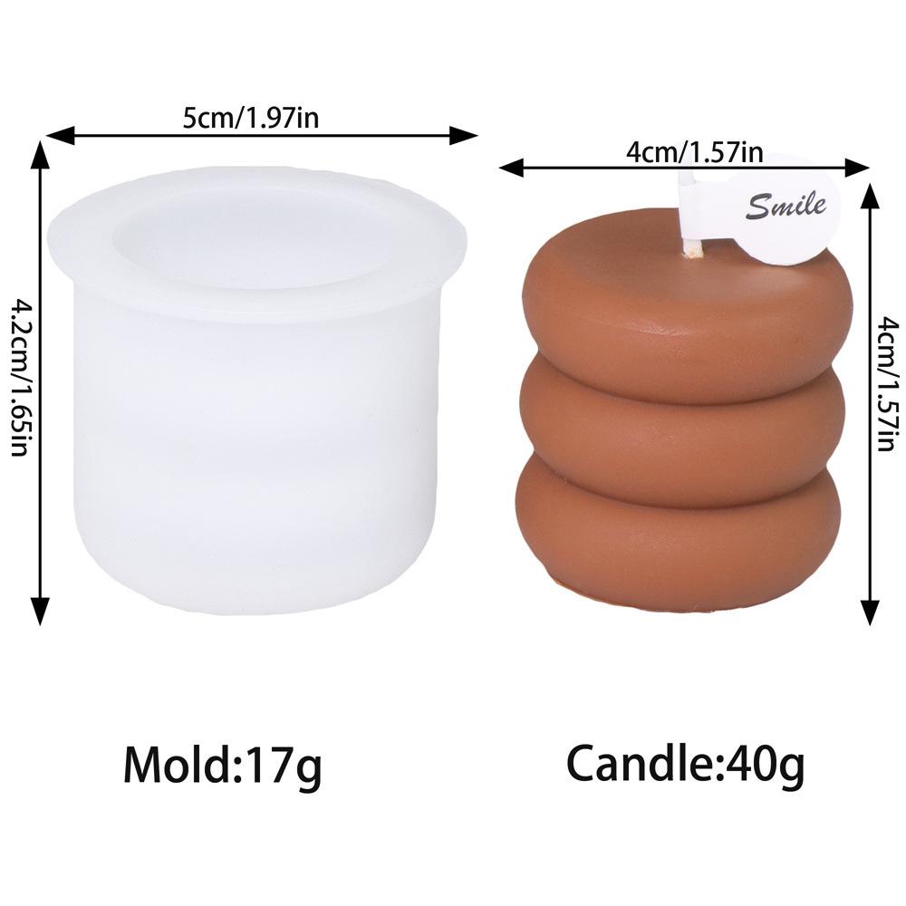 Square Diamond Aromatherapy Gypsum Candle Silicone Mold 3D Handmade Plaster Crafts Decoration Mold Creative Mould