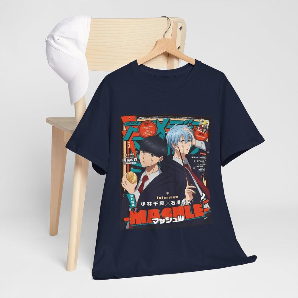 Mashle Tshirt Magic And Muscles Mash Cream Puff Anime Gifts Shirt All Size M