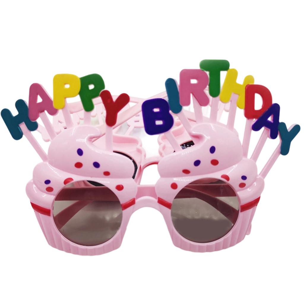 Comfortable Cake Themed Party Glasses For Birthday Celebrations And Festive Events With Lightweight Design