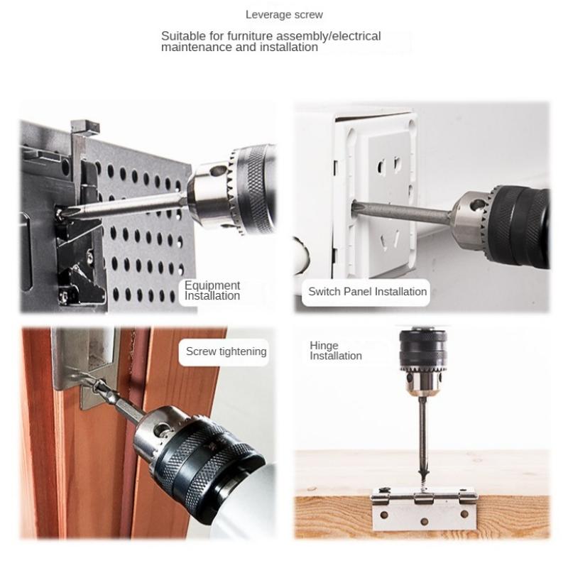 Dongcheng Hand Electric Drill Household Electric Screwdriver J1Z-FF05-10A Self-locking Forward and Reverse Speed Regulation 500W High Power