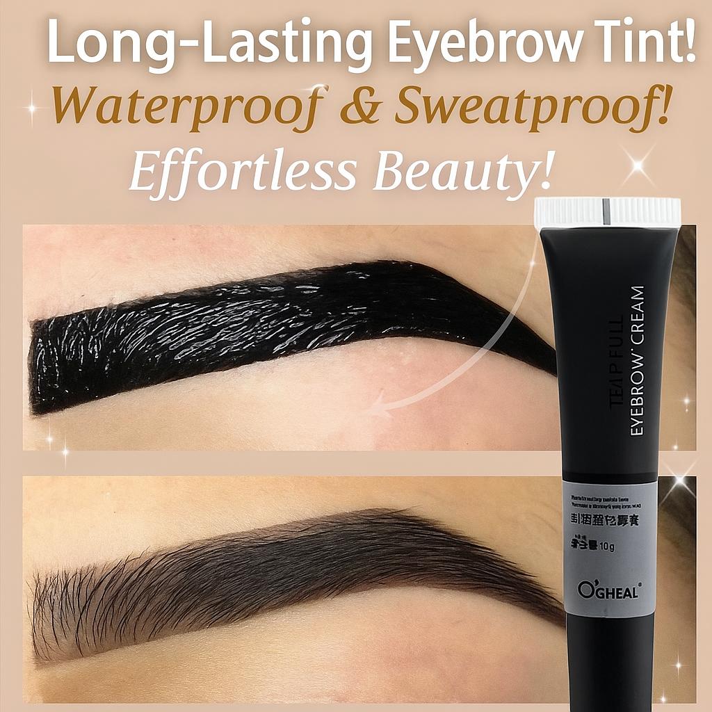 Tearing Eyebrow Gel Makeup Semi-Permanent Waterproof Long Lasting Tattoo Tint Sweatproof Peel Off Dye Eyebrow Cream Cosmetics