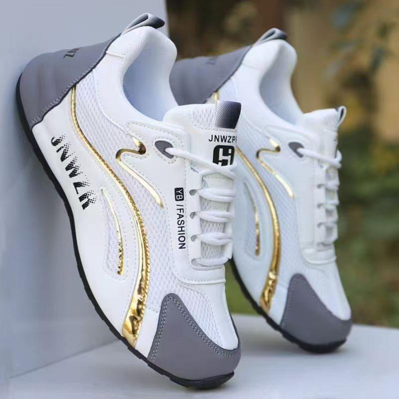 Men's Shoes Fashion Platform Sneakers Youth Student Sports Running Shoe Summer Mesh Breathable Casual Shoes for Men Tenis Shoes