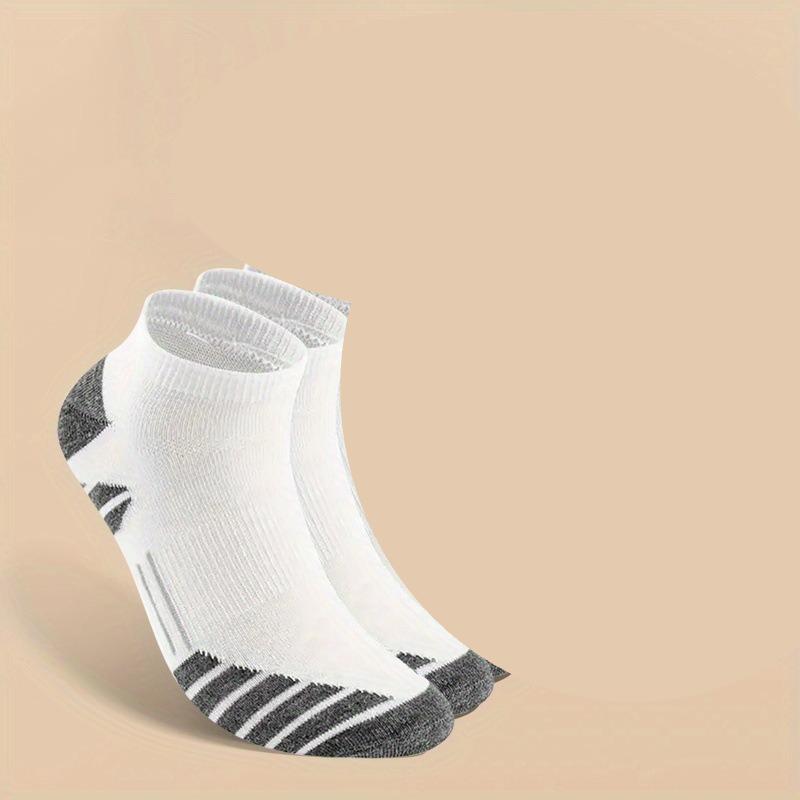 12-1 Paar Socken für Herren, Studenten, Trendiger Sport, Füßlinge, Schweißableitend, Bequem, Flacher Schnitt, Geeignet für Alle Jahreszeiten