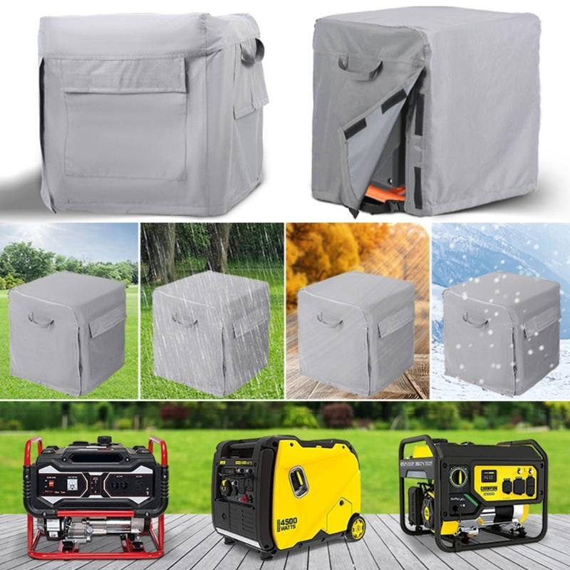Multipurpose Generator Cover Waterproof Portable Sturdy Fabric Materials Accessory for Most Inverters Generators