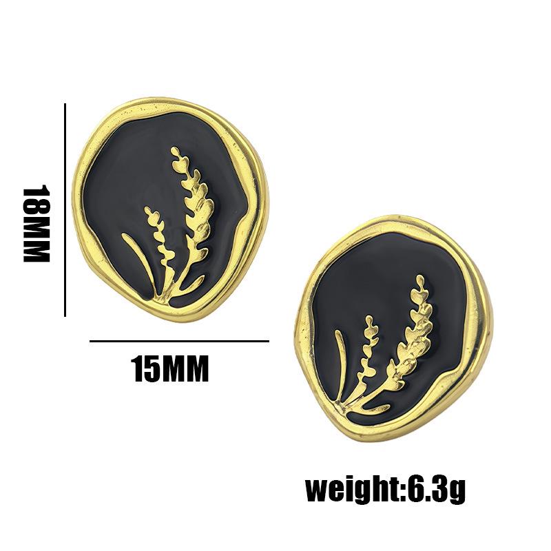 

Elegant Cross-Border Rice Drop Oil Stud Earrings: Luxurious, Minimalist Design with a Unique, Stylish Flair. рожевий