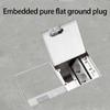 Floor Tank Floor Socket Electrical Outlet Flat Floor Concealed Socket Embedded Flat Thin Floor Plug Socket Enduring