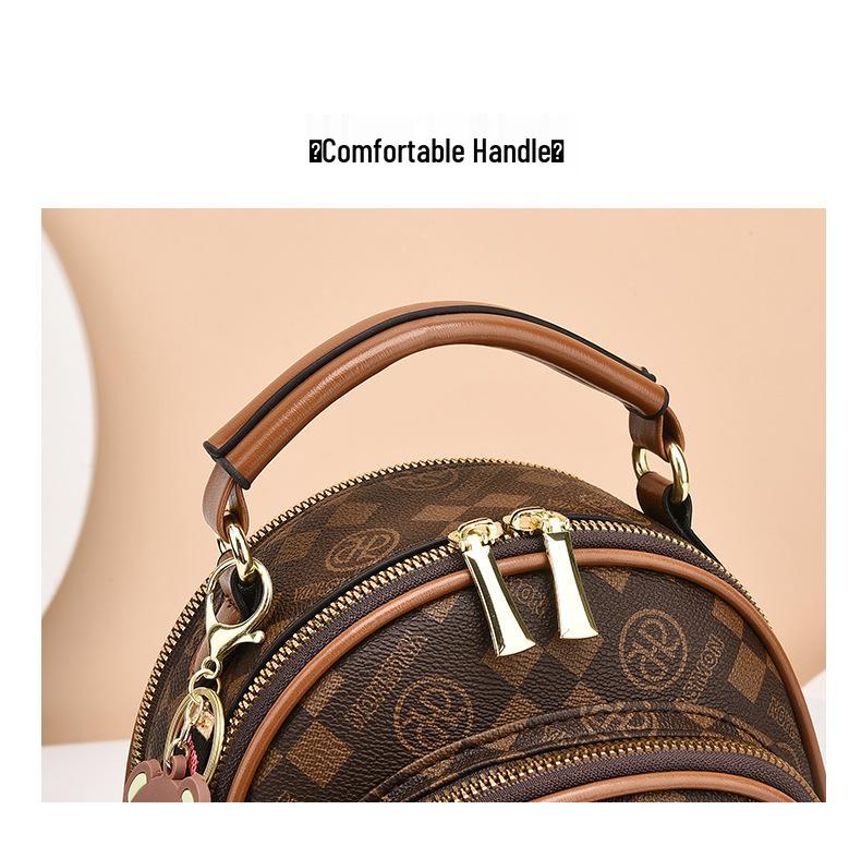 2025 Damen Trendrucksack & Umhängetasche mit Print - Vielseitige Zwei-Wege-Schultertasche