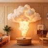 Bluetooth uyumlu APP ile Gök Gürültülü Bulut Lamba Müzik Senkronizasyonlu Renk Değiştiren Işık USB ile Çalışan Sese Duyarlı Dekor