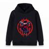 Kids Boys Girls Cartoon Spider Graphic Print Casual Pullover Hoodie Long Sleeve Soft Warm Sweatshirt for Daily Wear