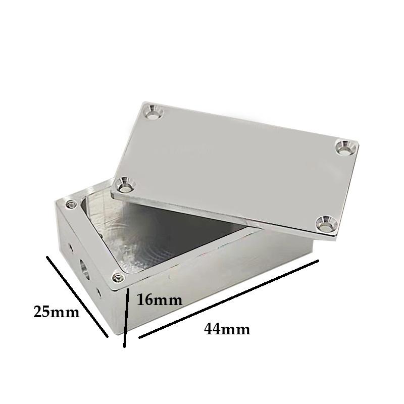 RF Shield Enclosure CNC Aluminum Box 44x25x16mm FOR EMI Protection FOR SMA For Test Measurement Tool Accessory