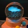 3D Galaxy Crystal Ball Night Light with Color-Changing Base - Unique Starry Sky Gift