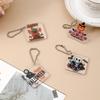 Creative Halloween Keychain Transparent Acrylic Keychain Backpack Small Pendant Cartoon Keychain
