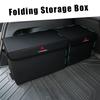 New Leather Car Trunk Folding Organizer Storage Box Sundries Stowing Tidying For DS C4L VTS C-ELYSEE C3-X C6 C4 C1 C2 C3