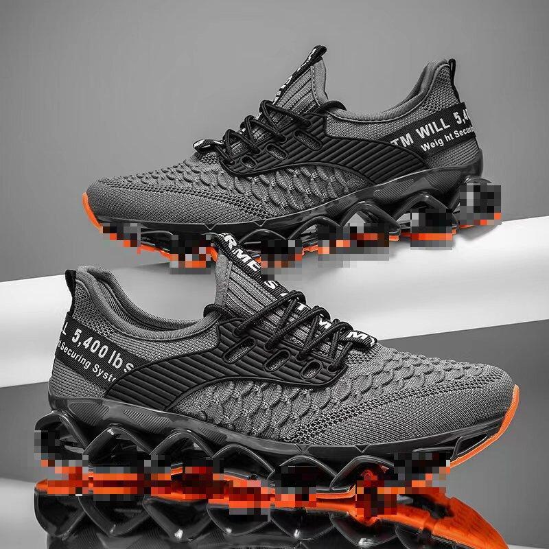 Blade men's shoes breathable fly weaving running casual shoes sports shoes versatile large size trendy shoes men